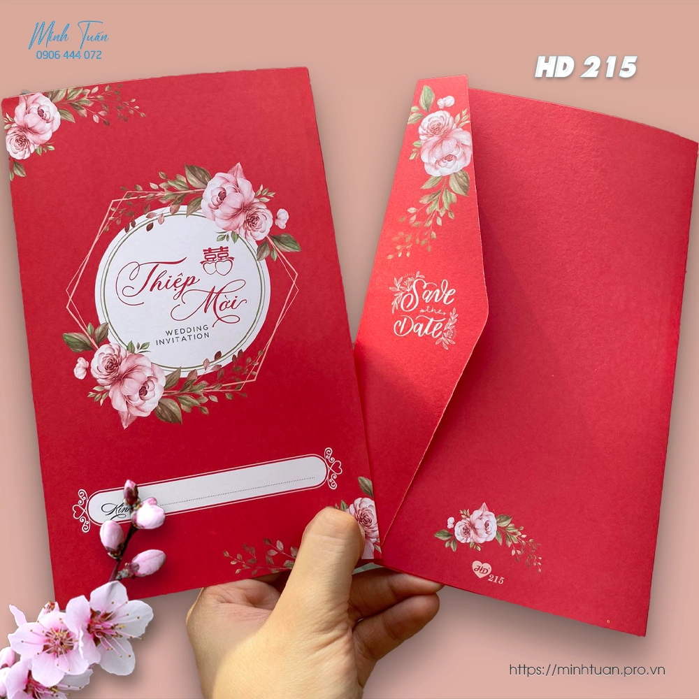 Thiệp Cưới Giá Rẻ. Thiệp Cưới Minh Tuấn